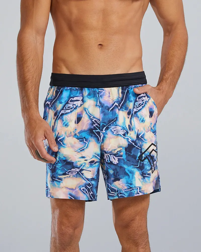 Tyr Hydrosphere Men'S Unlined 7-Inch Swim Shorts – Voltage Pazzo 1