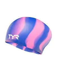 Tyr Wrinkle-Free Silicone Swim Cap For Long Hair – Vibrant Colors 1