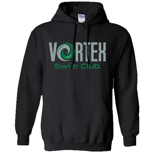 Vortex Cotton Team Hoodie – Soft-Fleece Swim Team Apparel 1