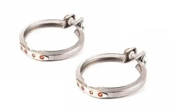 Vrsf 3.5" Turbo-To-Downpipe V-Band Clamp Set (2-Pack) For Bmw N54, N55, S55, N63, And S63 Engines (E/F/G-Series) 1
