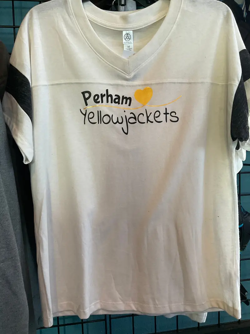 Yellowjacket Women'S Cotton Crew Neck Tee – Crisp White 1